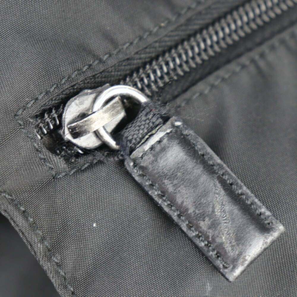 PRADA Black Leather Shoulder Bag - Picture 8 of 10